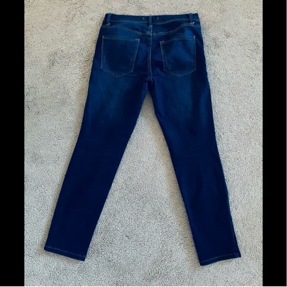 Free People Dark Blue Jeans Sz 28 - Picture 3 of 6